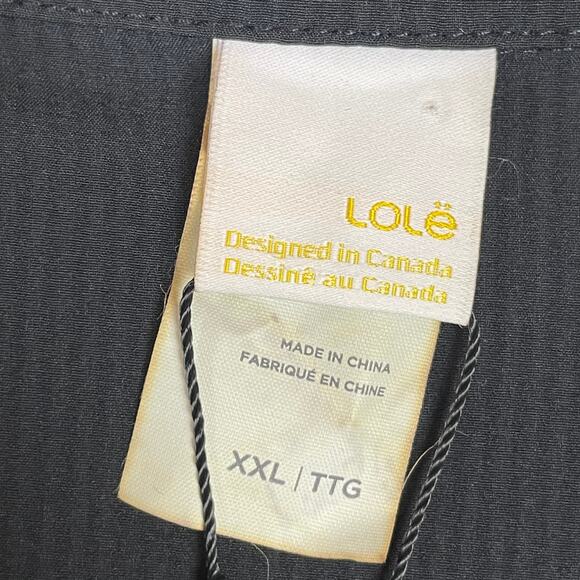 NWT Lole Forillon Convertible Jumpsuit XXL Black Detachable Legs Sustainable - Picture 11 of 11